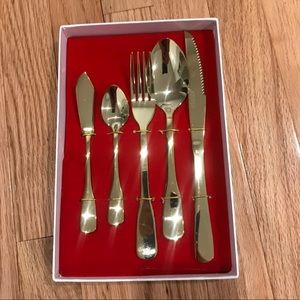 Osama Ti Gold Coated Silverware